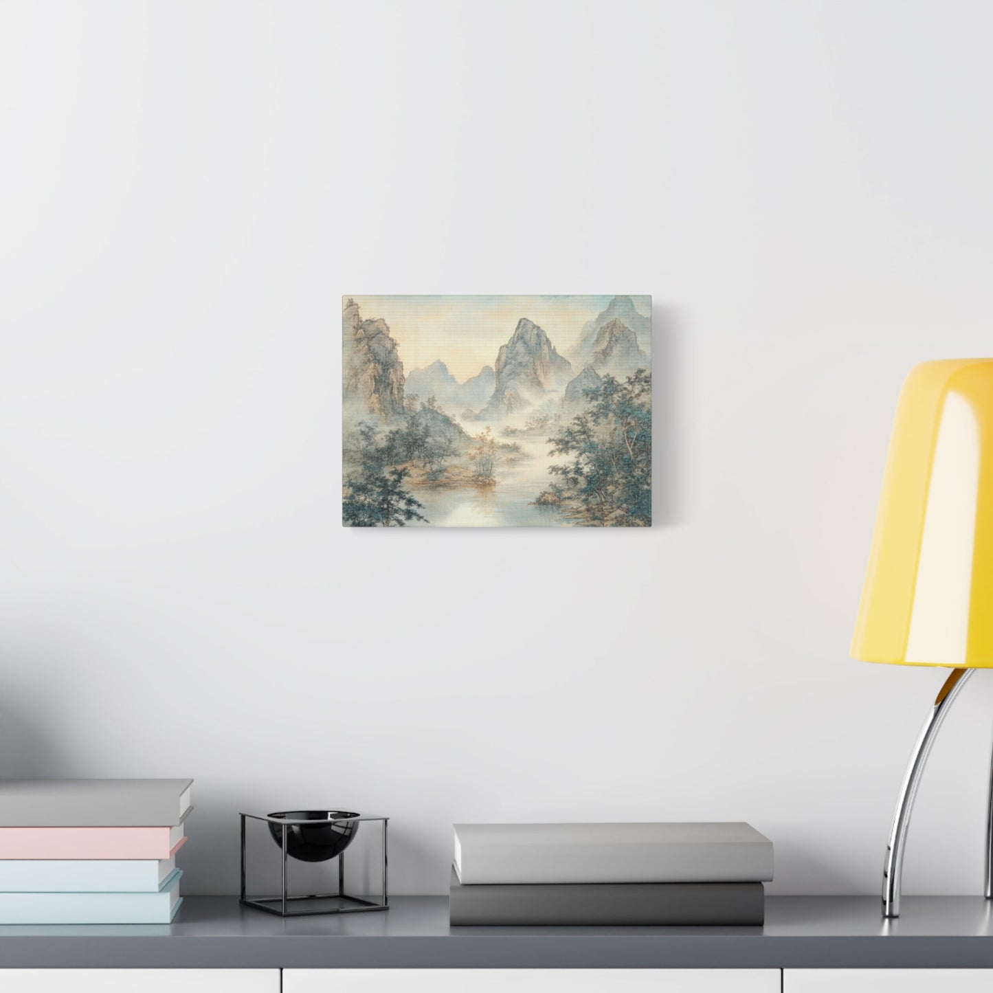 Misty Chinese Landscape Serenity - Limited Wall Art - Aestheticanvas