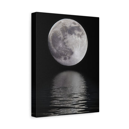 Moonlit Serenity - Night Sky Wall Art - Aestheticanvas