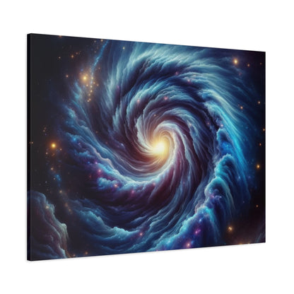 Mystical Spiral Galaxy - Space Wall Art - Aestheticanvas