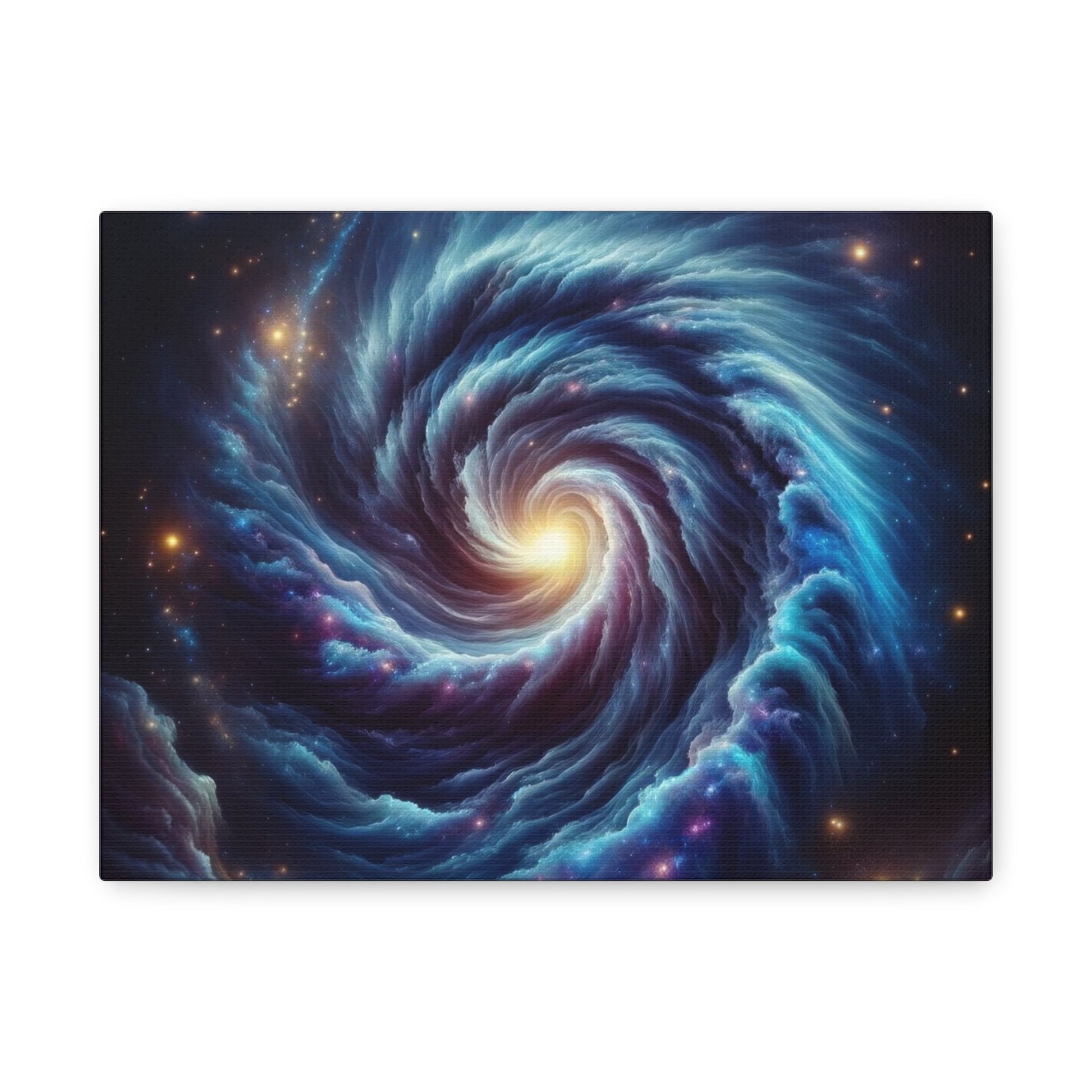 Mystical Spiral Galaxy - Space Wall Art - Aestheticanvas