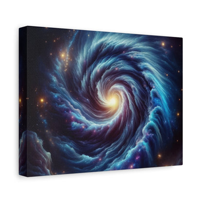 Mystical Spiral Galaxy - Space Wall Art - Aestheticanvas