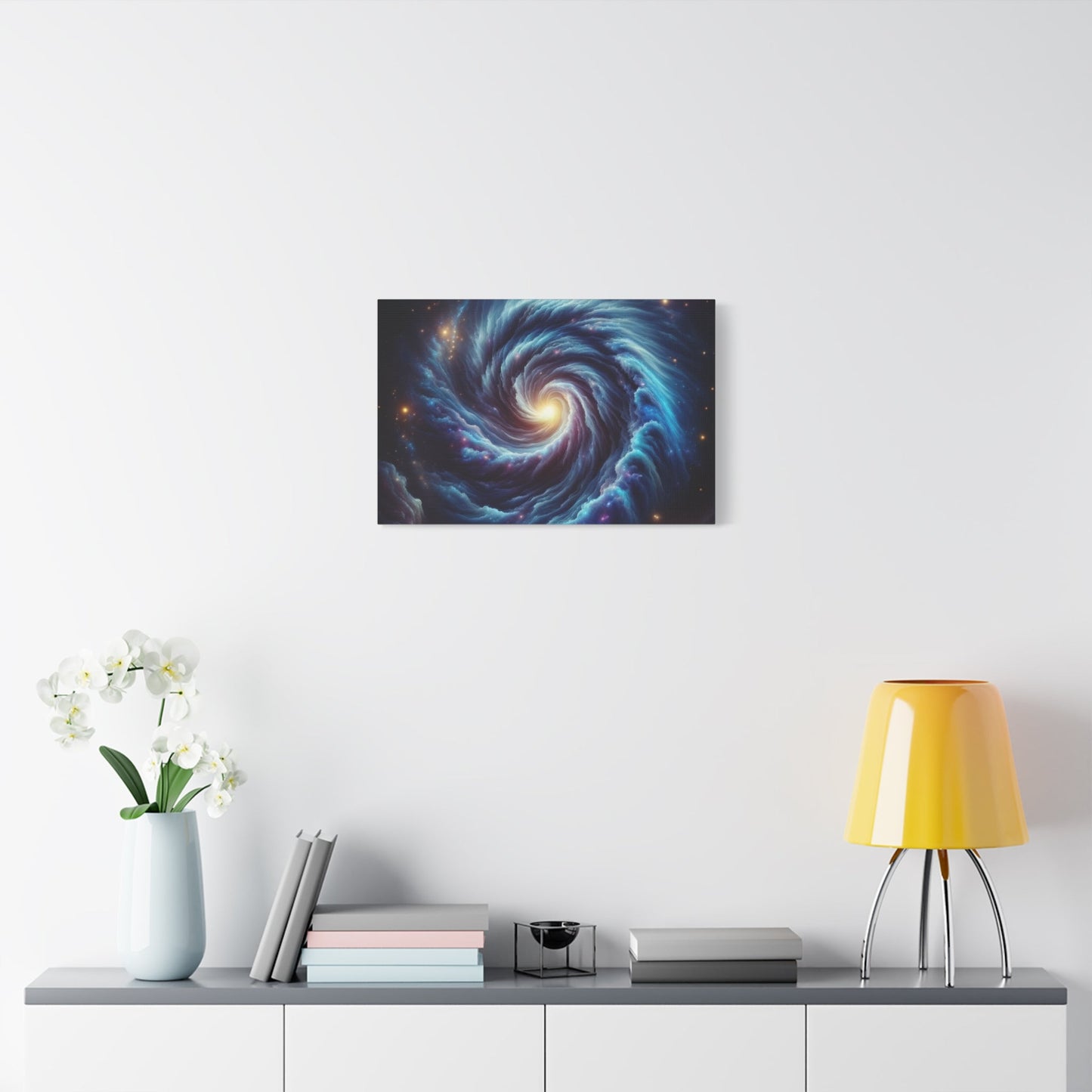 Mystical Spiral Galaxy - Space Wall Art - Aestheticanvas