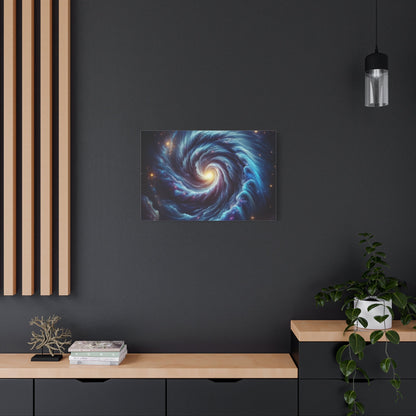 Mystical Spiral Galaxy - Space Wall Art - Aestheticanvas