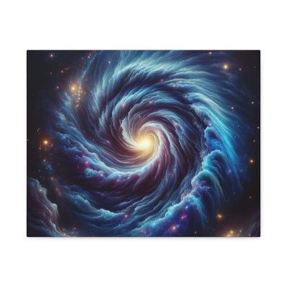 Mystical Spiral Galaxy - Space Wall Art - Aestheticanvas