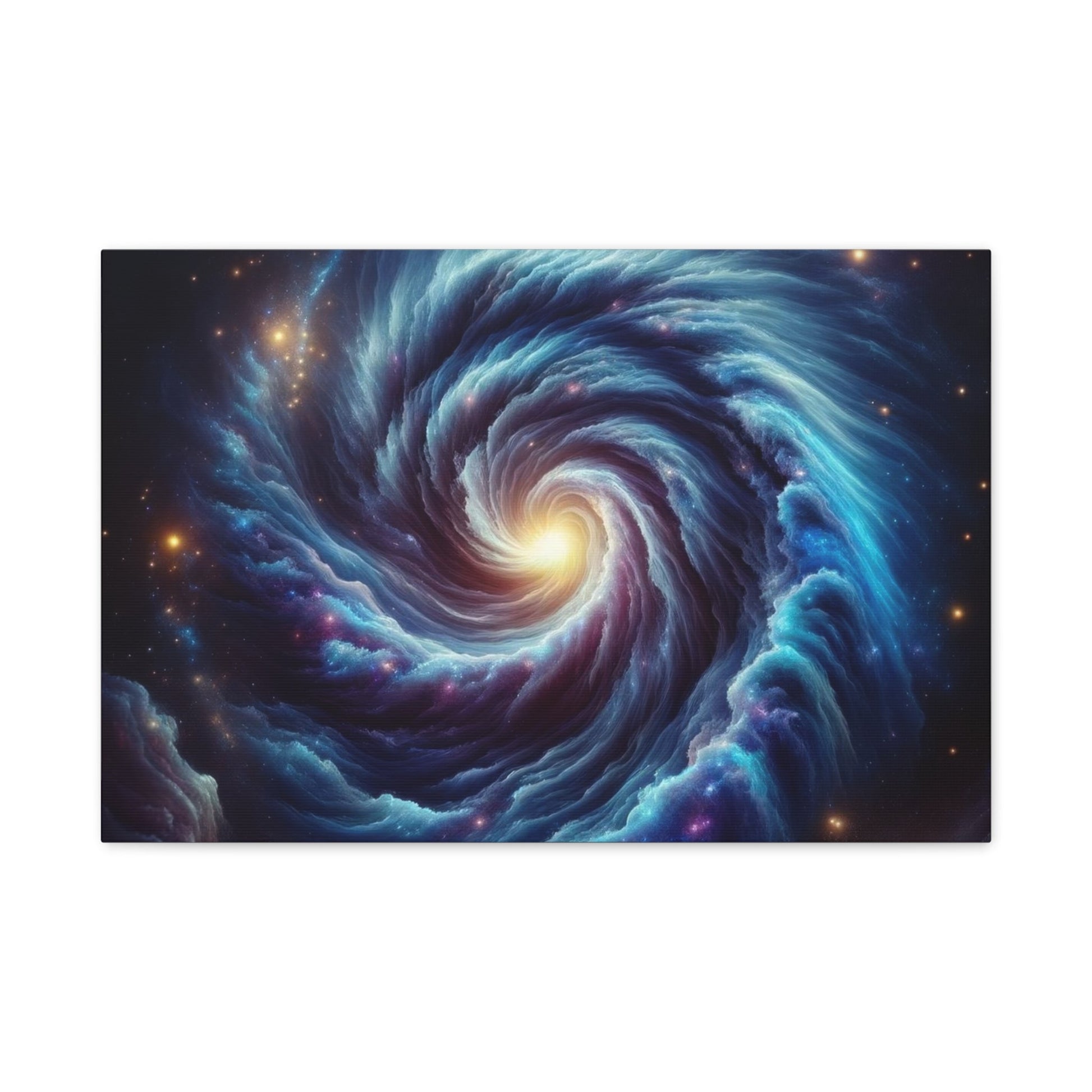 Mystical Spiral Galaxy - Space Wall Art - Aestheticanvas