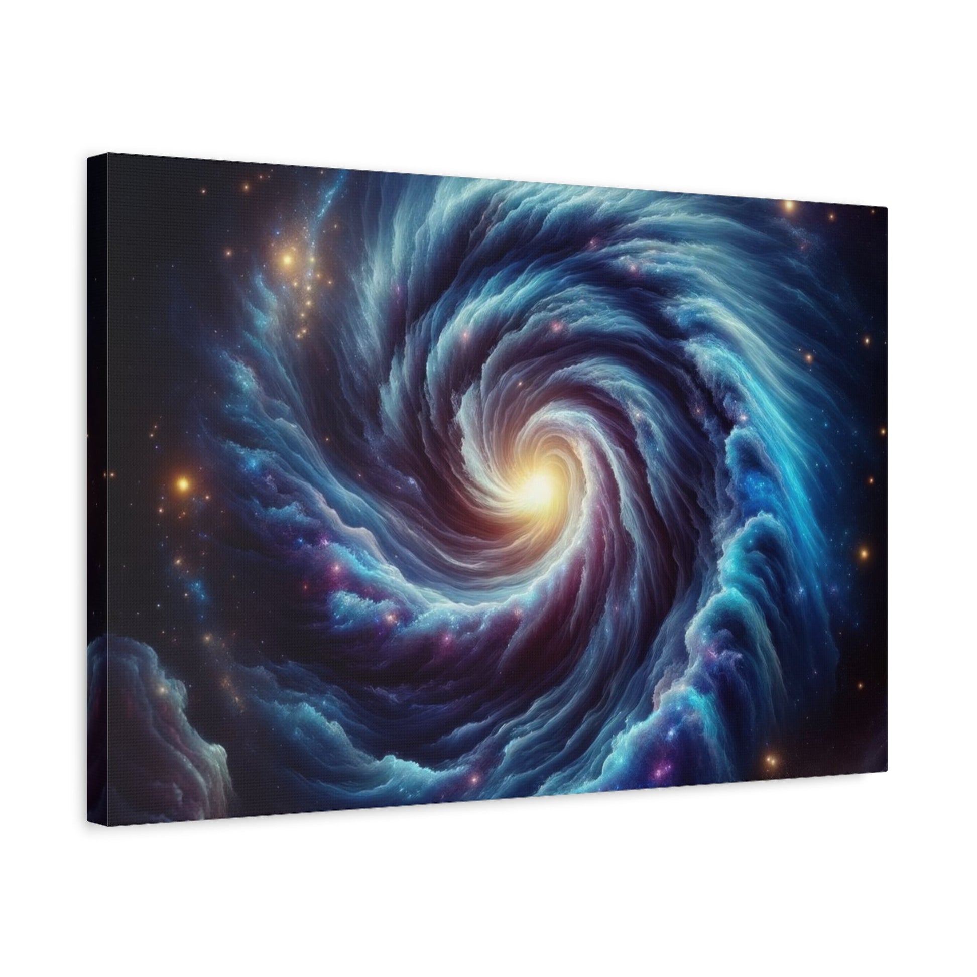 Mystical Spiral Galaxy - Space Wall Art - Aestheticanvas