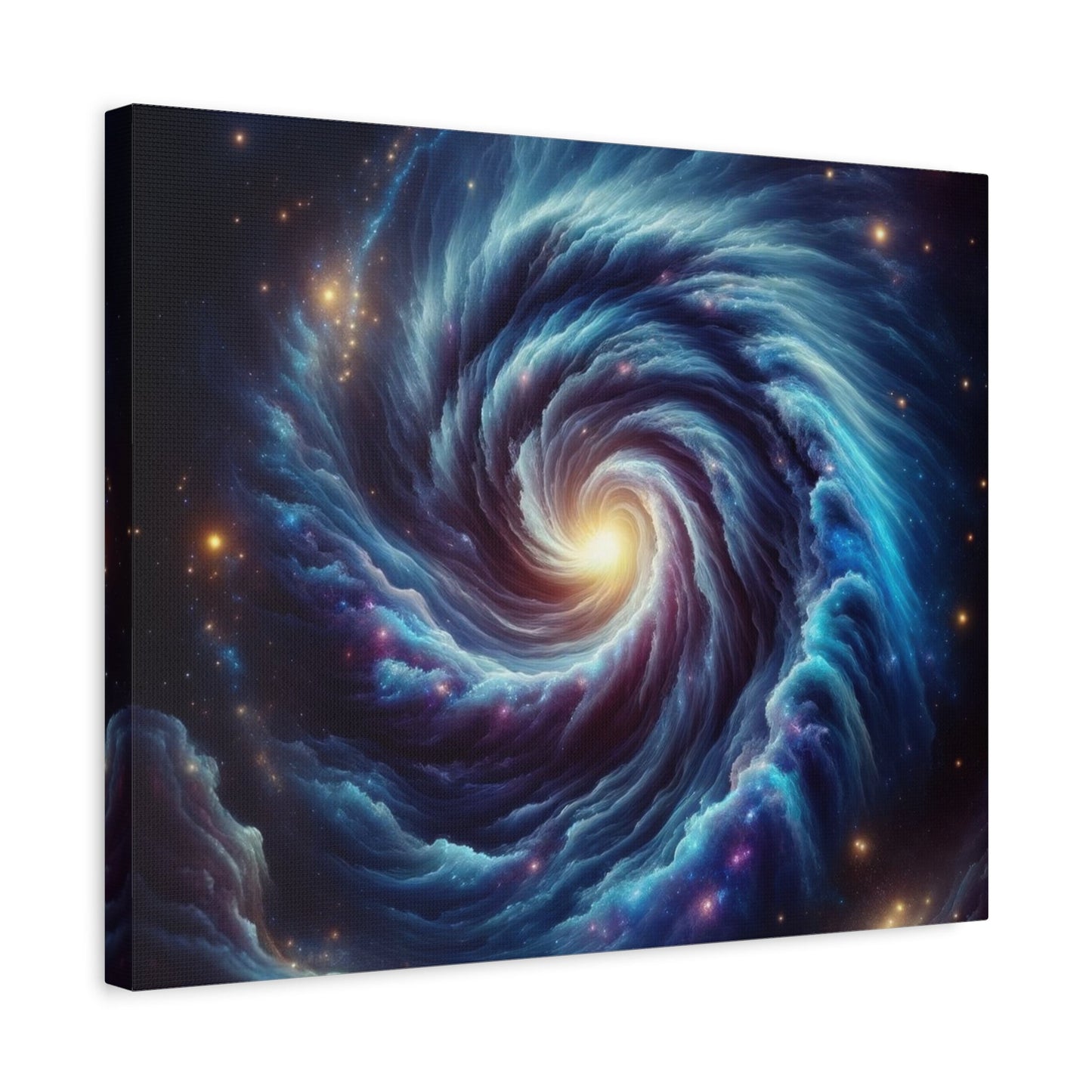 Mystical Spiral Galaxy - Space Wall Art - Aestheticanvas