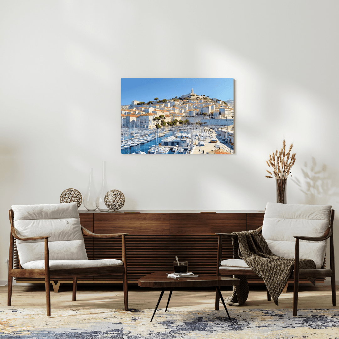 Old Port Of Marseille - City Wall Art - Aestheticanvas