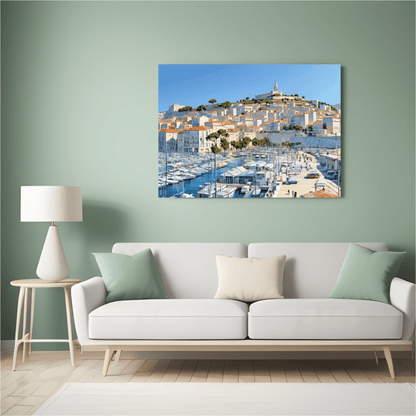 Old Port Of Marseille - City Wall Art - Aestheticanvas