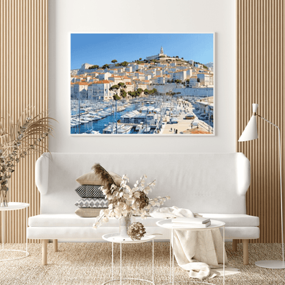 Old Port Of Marseille - City Wall Art - Aestheticanvas