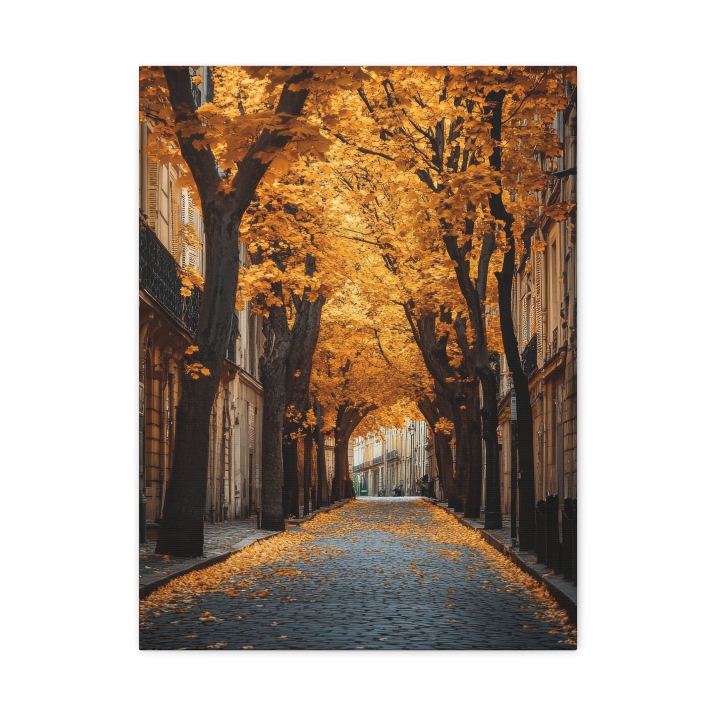 Parisian Golden Autumn - City Wall Art - Aestheticanvas