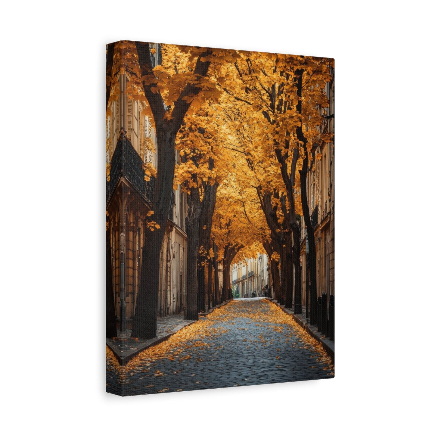 Parisian Golden Autumn - City Wall Art - Aestheticanvas