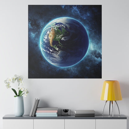 Planet Earth - Space Wall Art - Aestheticanvas