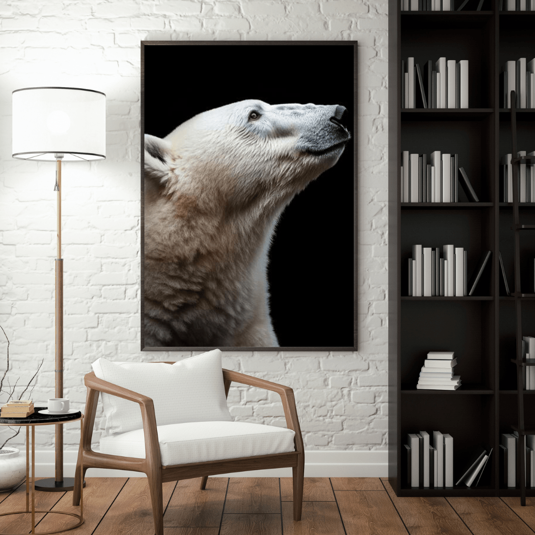 Polar Majesty - Wildlife Wall Art - Aestheticanvas