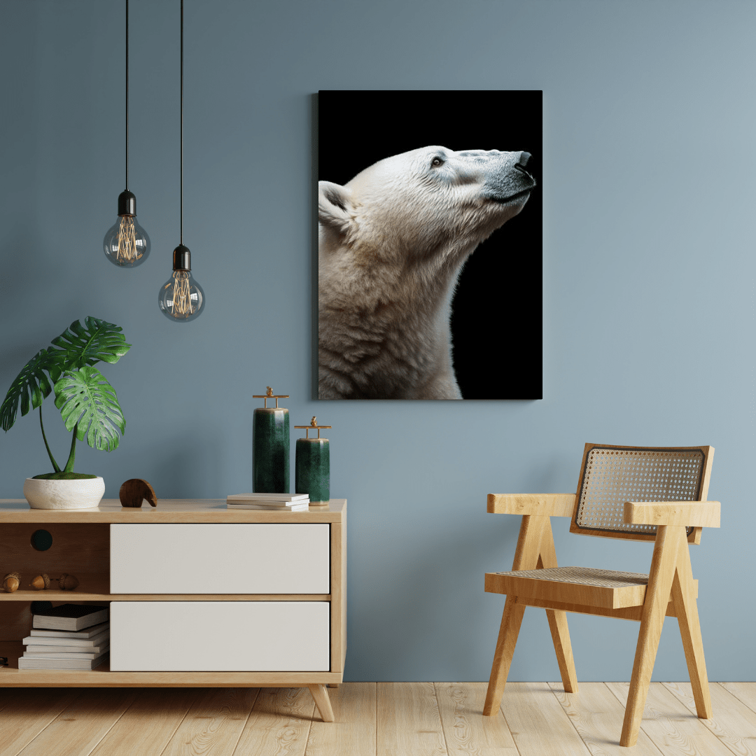 Polar Majesty - Wildlife Wall Art - Aestheticanvas