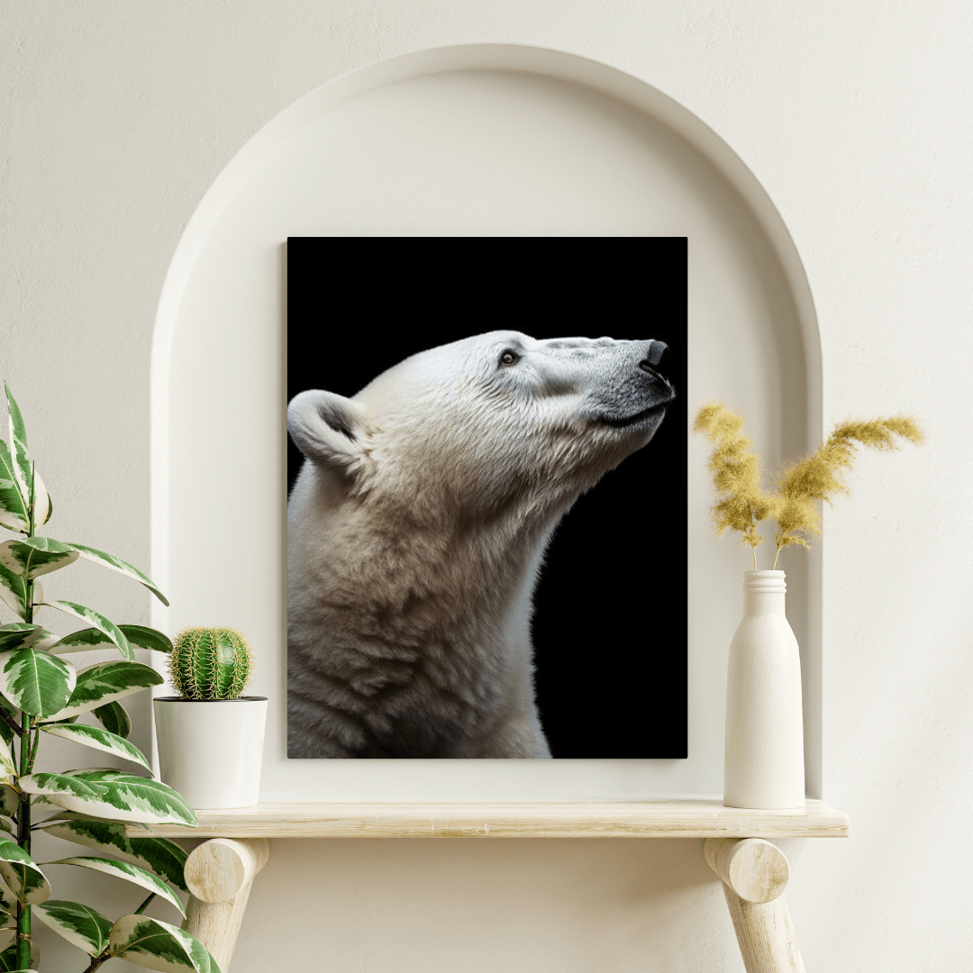 Polar Majesty - Wildlife Wall Art - Aestheticanvas