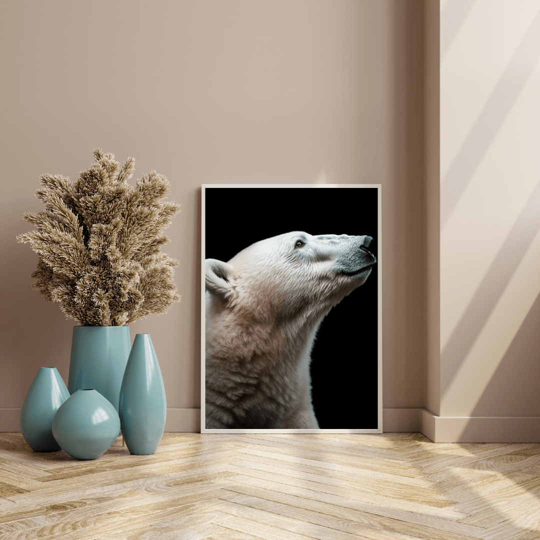 Polar Majesty - Wildlife Wall Art - Aestheticanvas