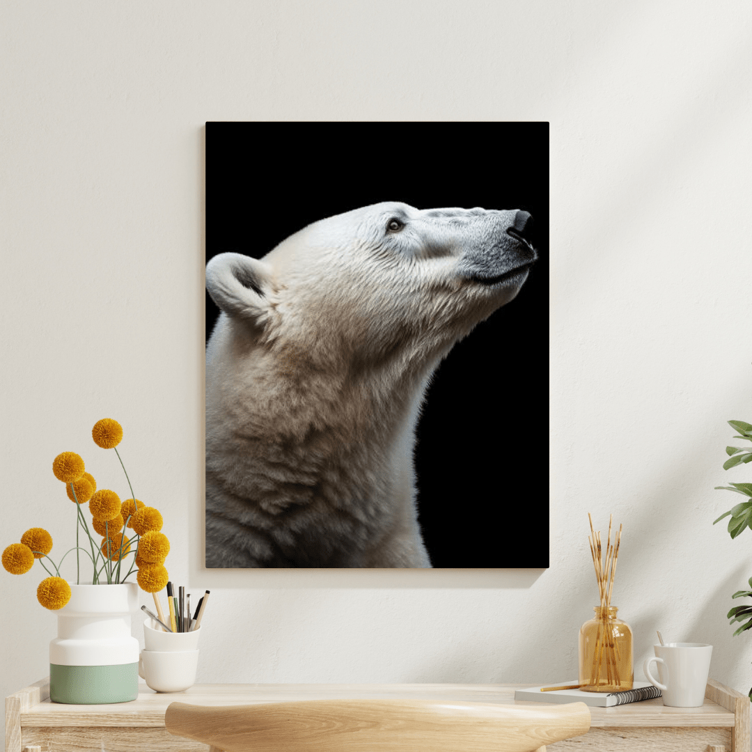 Polar Majesty - Wildlife Wall Art - Aestheticanvas