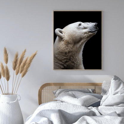 Polar Majesty - Wildlife Wall Art - Aestheticanvas