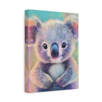 Rainbow Fluffy - Kids Wall Art - Aestheticanvas