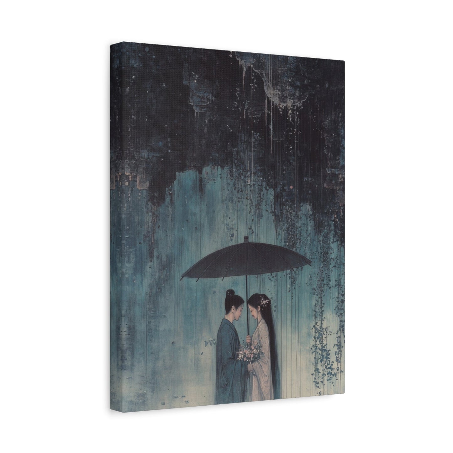 Rainy Romance - Asian Wall Art - Aestheticanvas