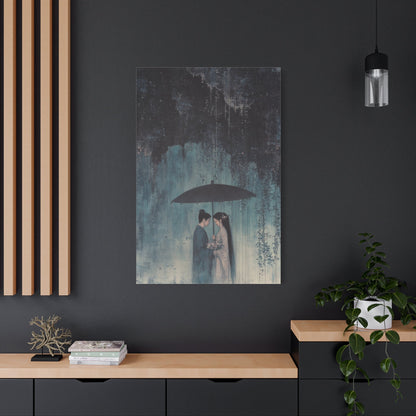 Rainy Romance - Asian Wall Art - Aestheticanvas