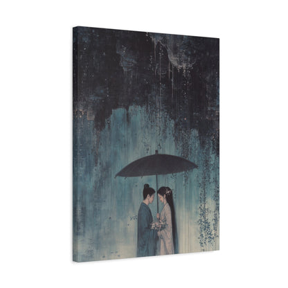 Rainy Romance - Asian Wall Art - Aestheticanvas