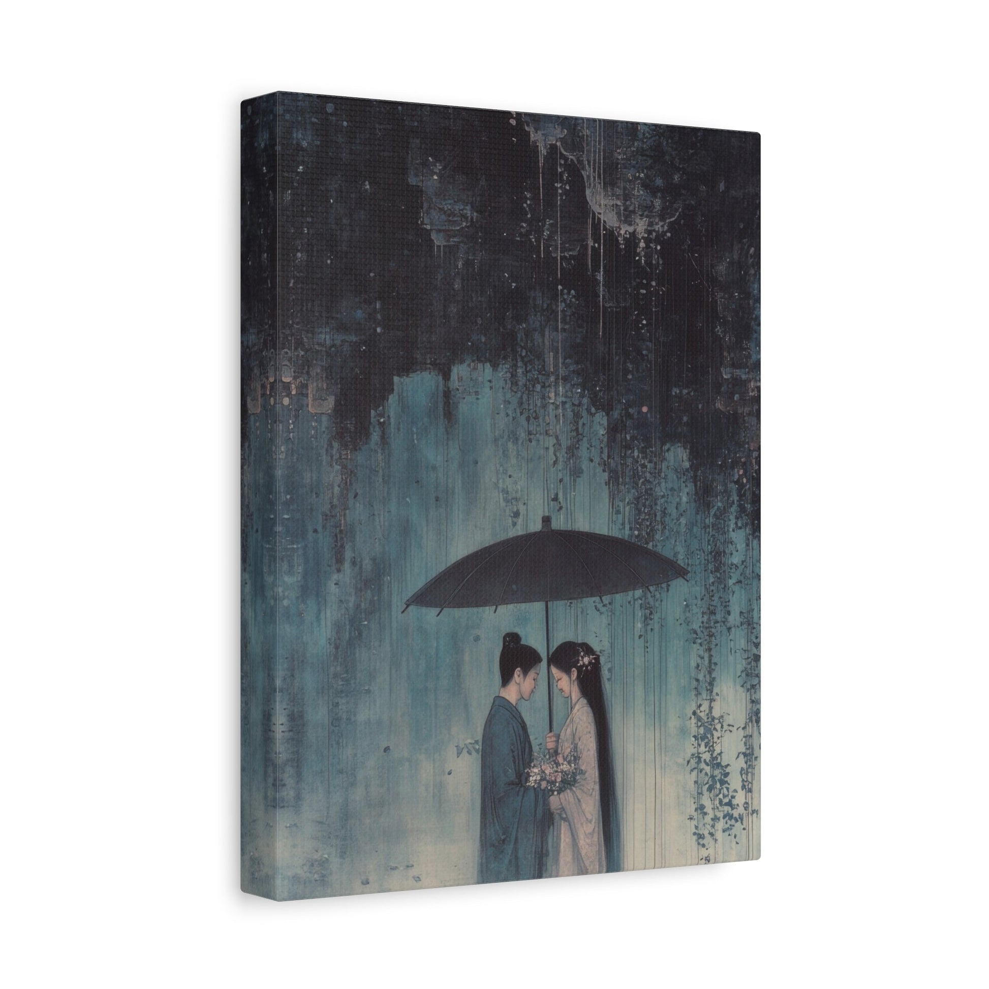 Rainy Romance - Asian Wall Art - Aestheticanvas