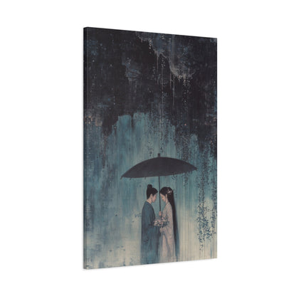 Rainy Romance - Asian Wall Art - Aestheticanvas