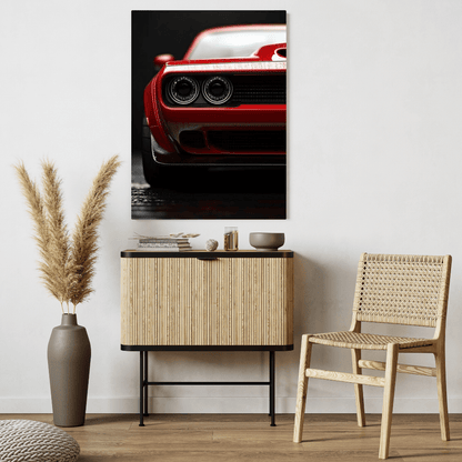 Red Demon - Automotive Wall Art - Aestheticanvas