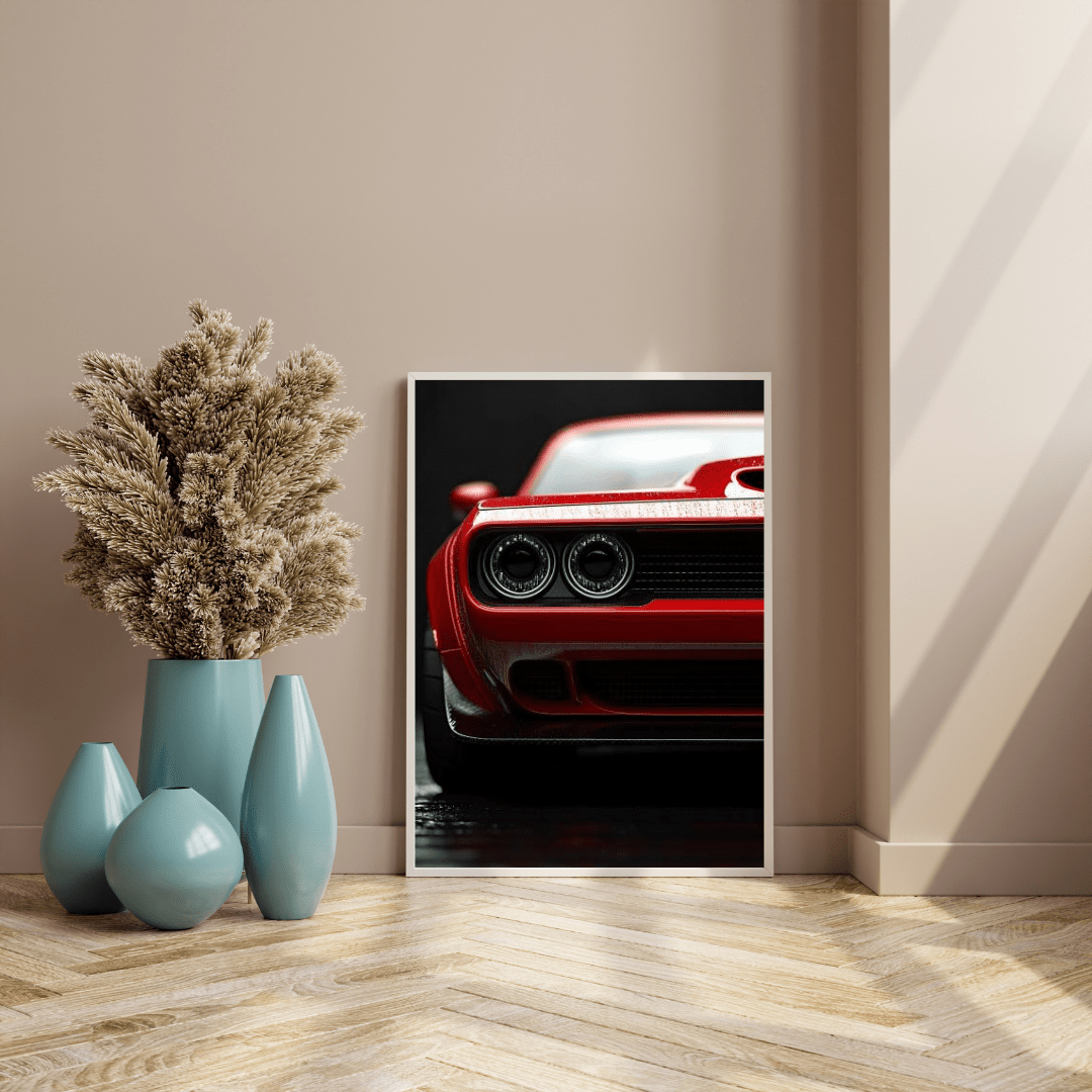 Red Demon - Automotive Wall Art - Aestheticanvas