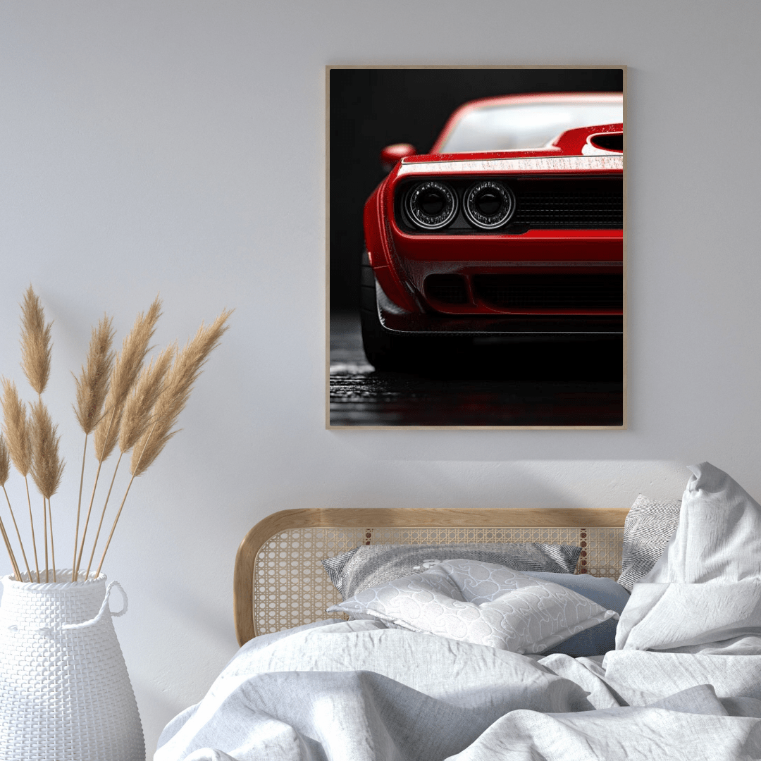 Red Demon - Automotive Wall Art - Aestheticanvas