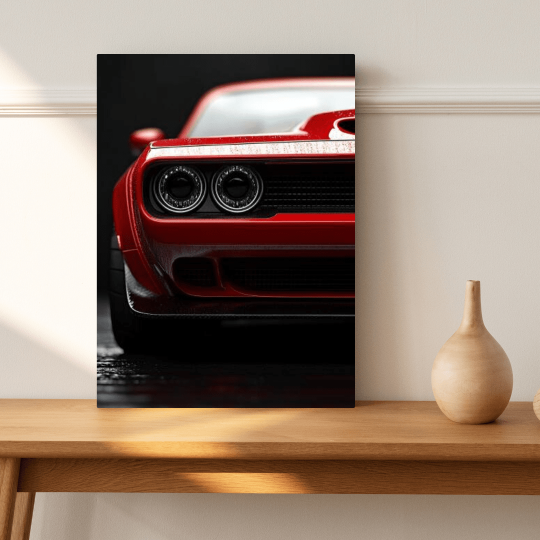 Red Demon - Automotive Wall Art - Aestheticanvas