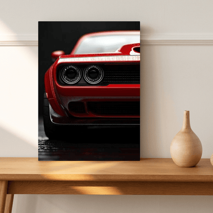 Red Demon - Automotive Wall Art - Aestheticanvas