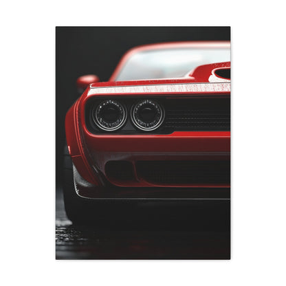 Red Demon - Automotive Wall Art - Aestheticanvas