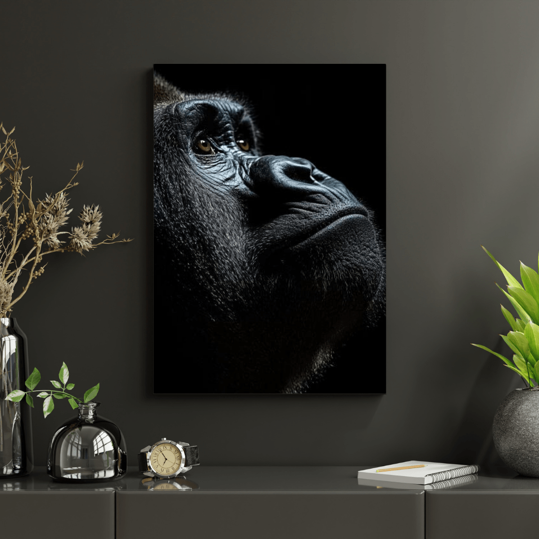 Reflective Gaze - Wildlife Wall Art - Aestheticanvas