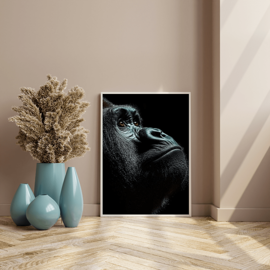 Reflective Gaze - Wildlife Wall Art - Aestheticanvas