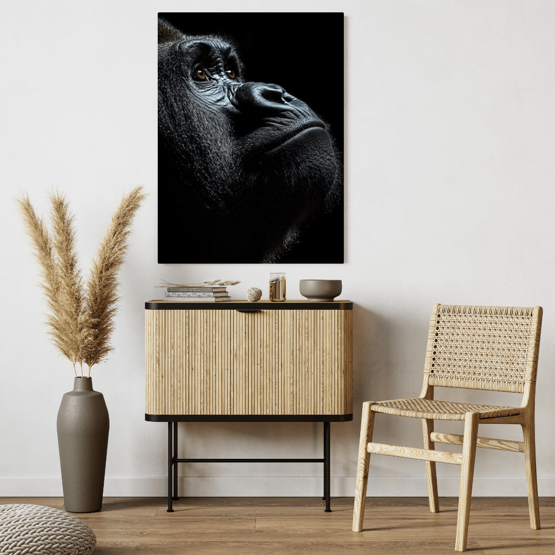 Reflective Gaze - Wildlife Wall Art - Aestheticanvas