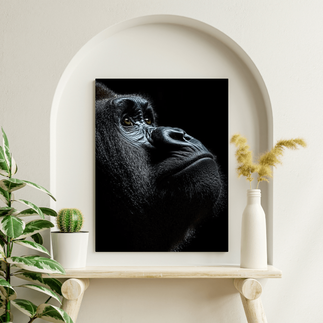 Reflective Gaze - Wildlife Wall Art - Aestheticanvas