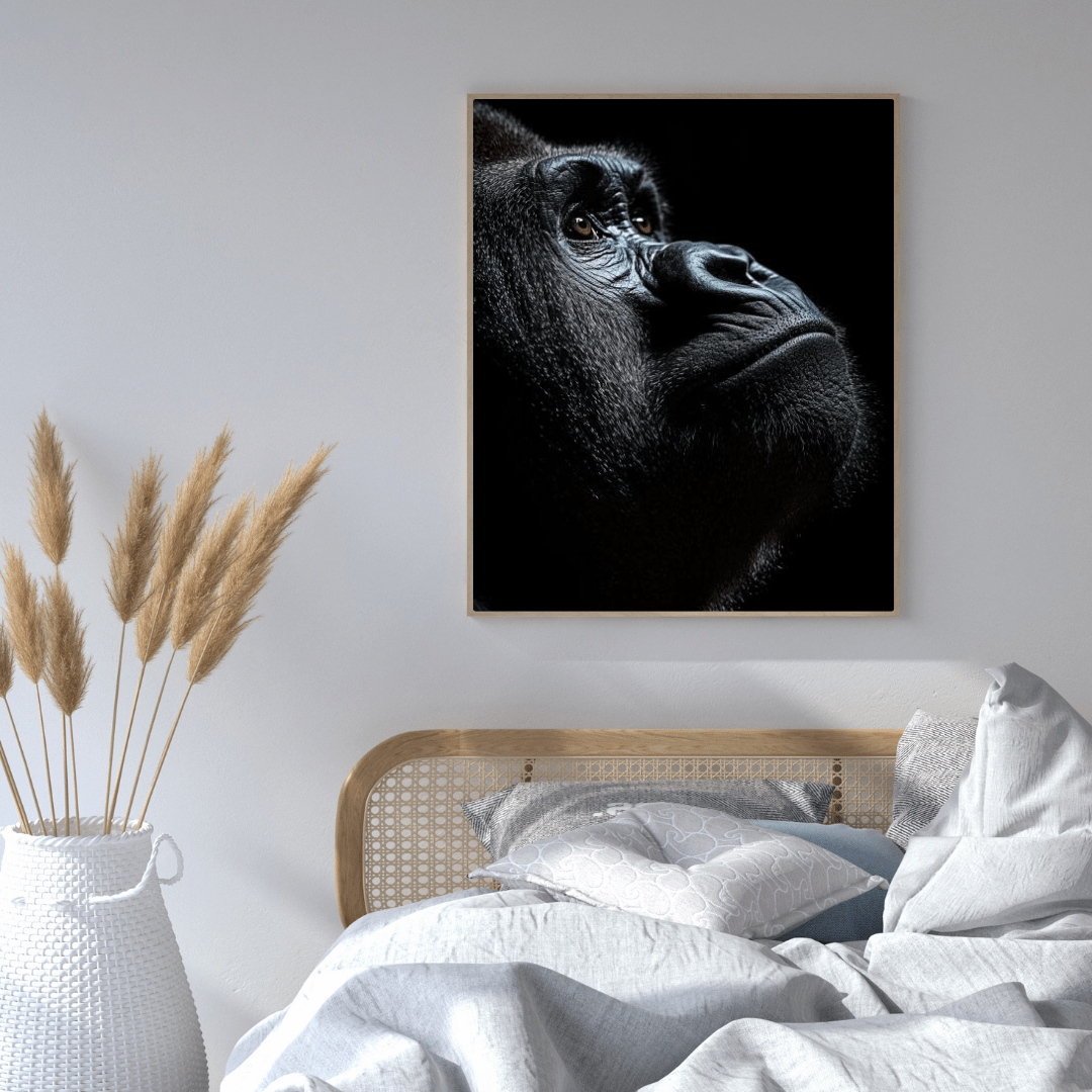 Reflective Gaze - Wildlife Wall Art - Aestheticanvas