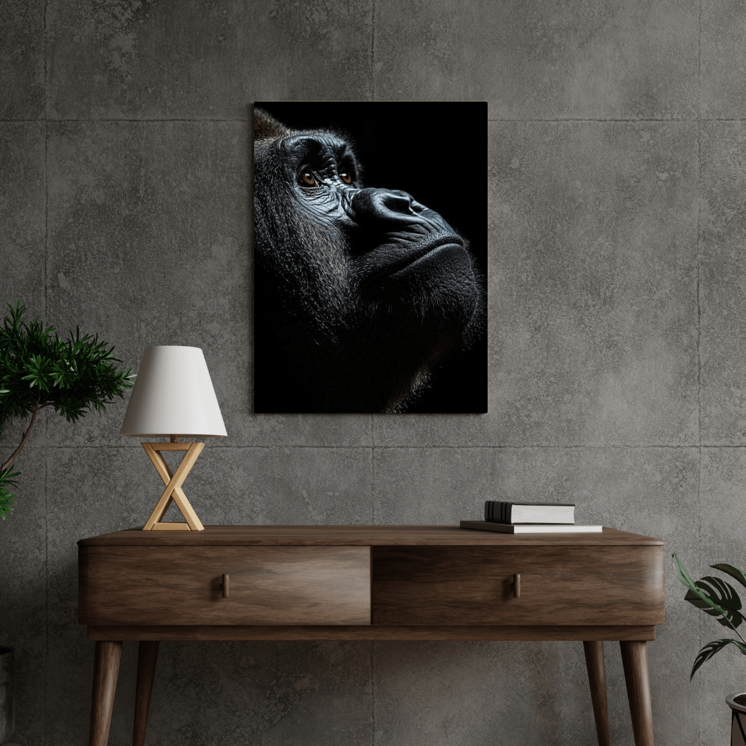 Reflective Gaze - Wildlife Wall Art - Aestheticanvas