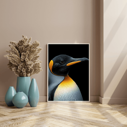 Regal Penguin - Wildlife Wall Art - Aestheticanvas