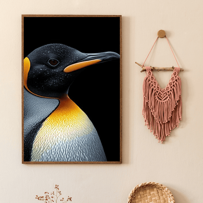 Regal Penguin - Wildlife Wall Art - Aestheticanvas