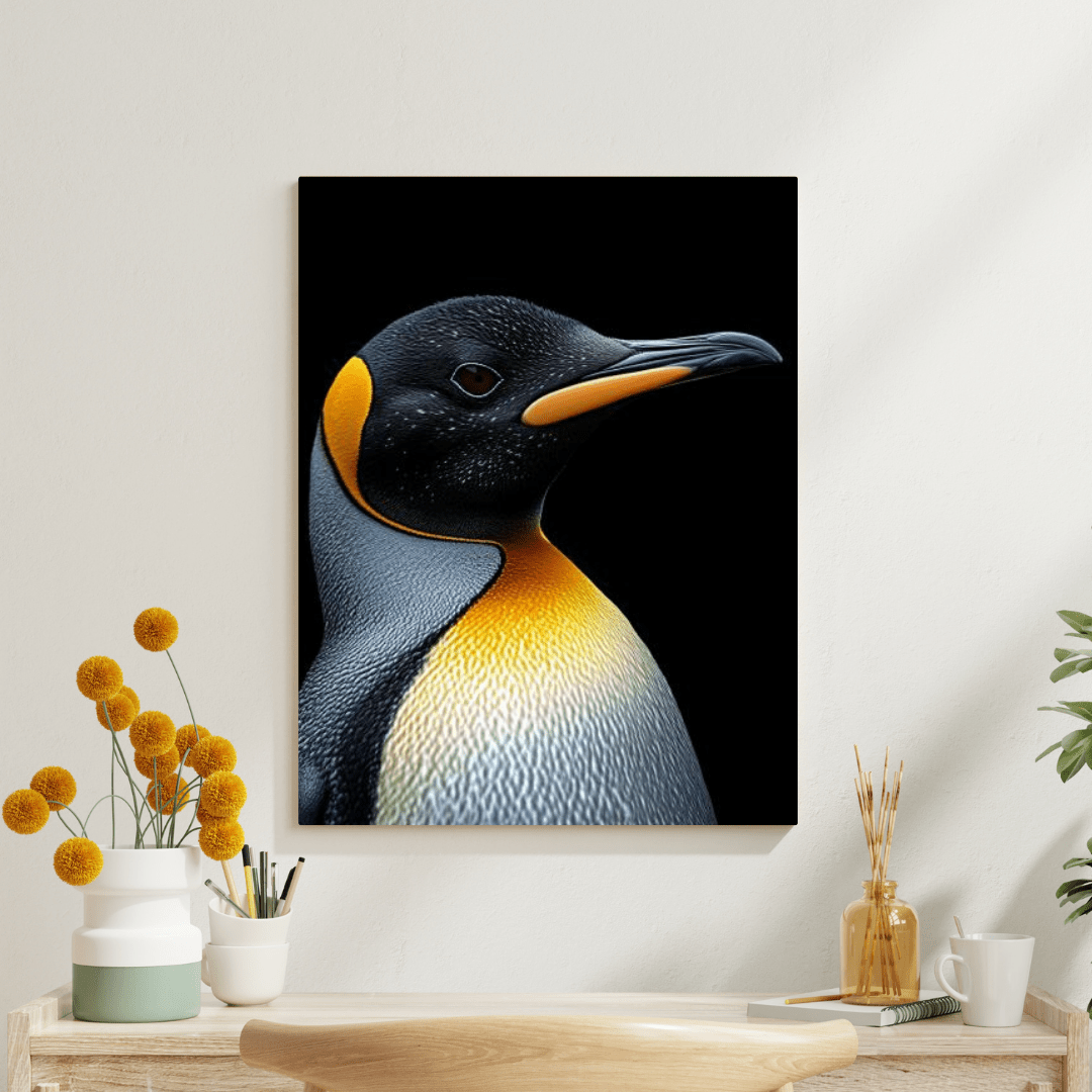 Regal Penguin - Wildlife Wall Art - Aestheticanvas