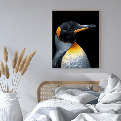 Regal Penguin - Wildlife Wall Art - Aestheticanvas