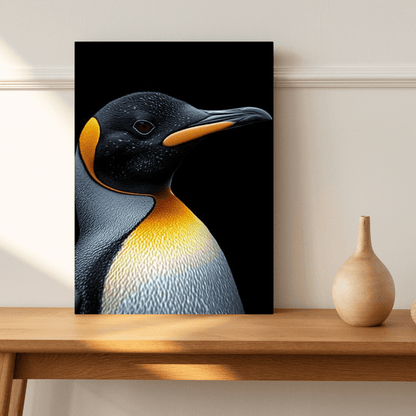 Regal Penguin - Wildlife Wall Art - Aestheticanvas