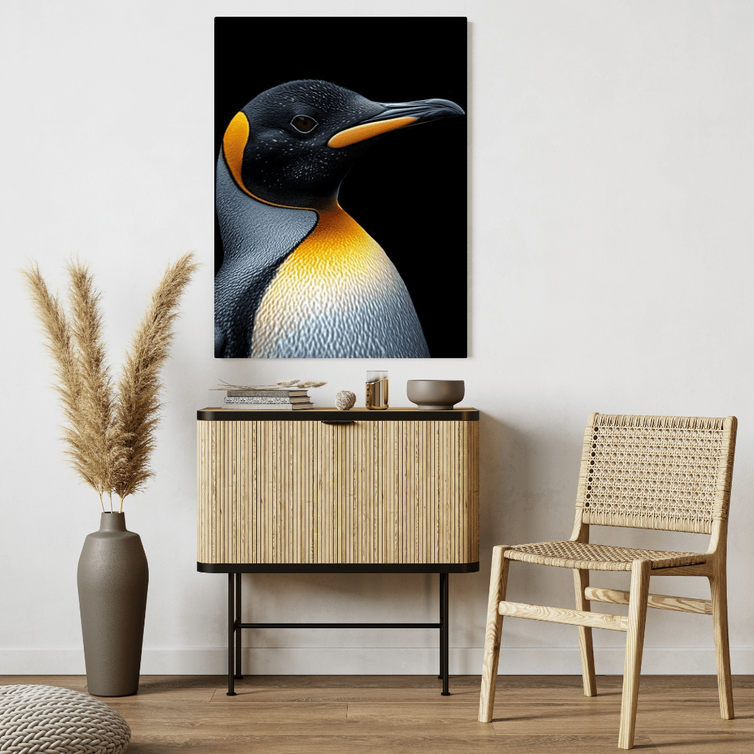 Regal Penguin - Wildlife Wall Art - Aestheticanvas