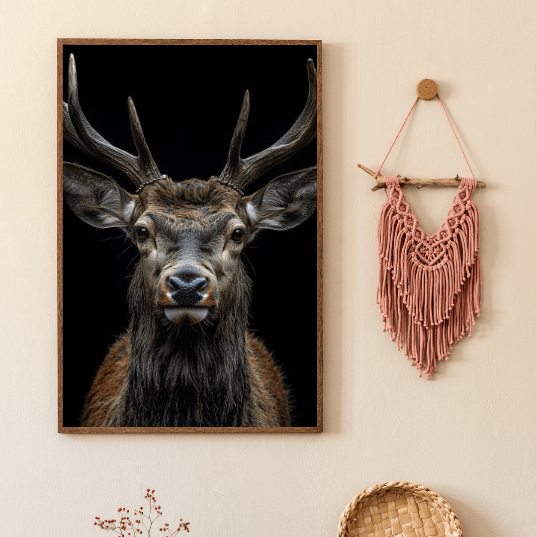 Regal Stag - Wildlife Wall Art - Aestheticanvas