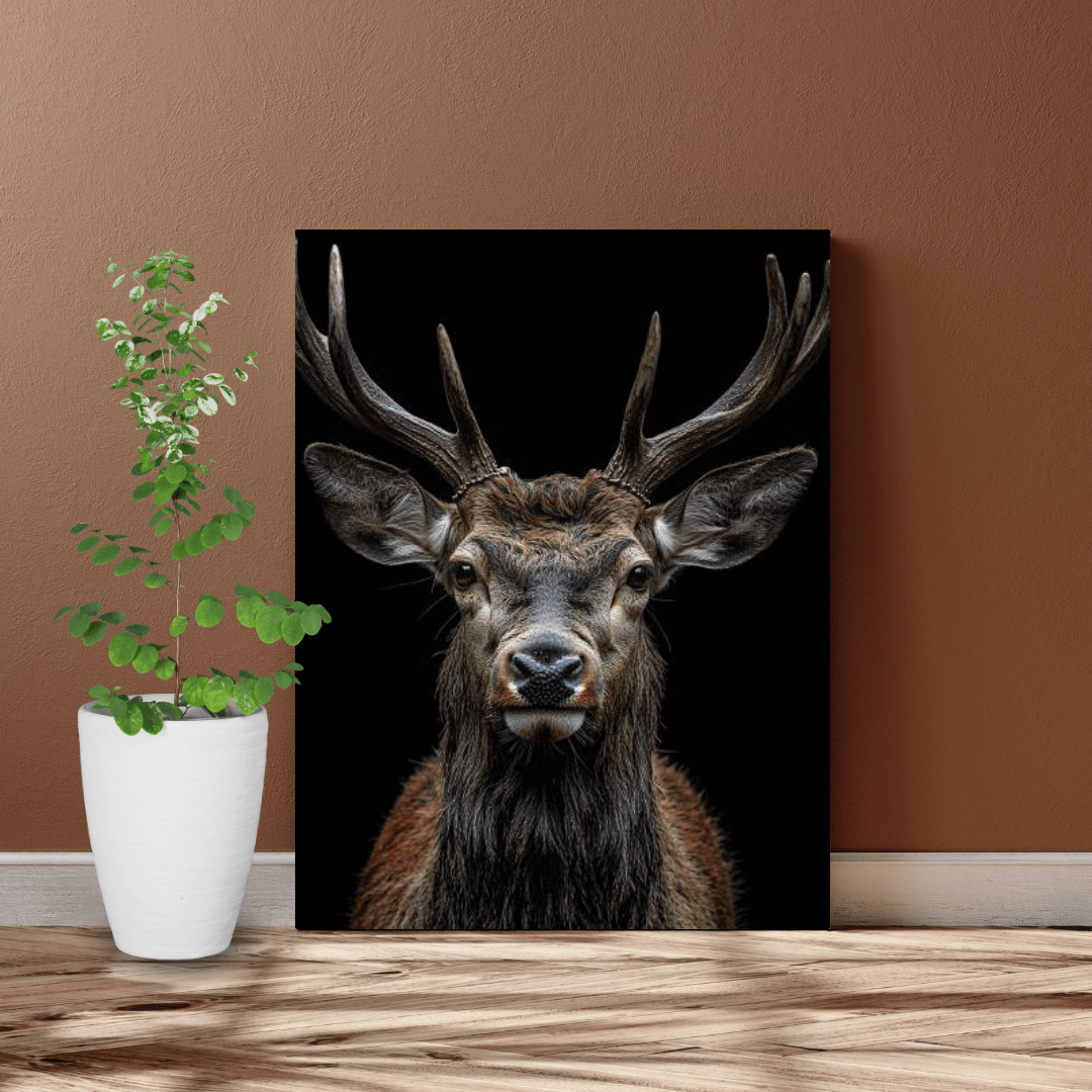 Regal Stag - Wildlife Wall Art - Aestheticanvas