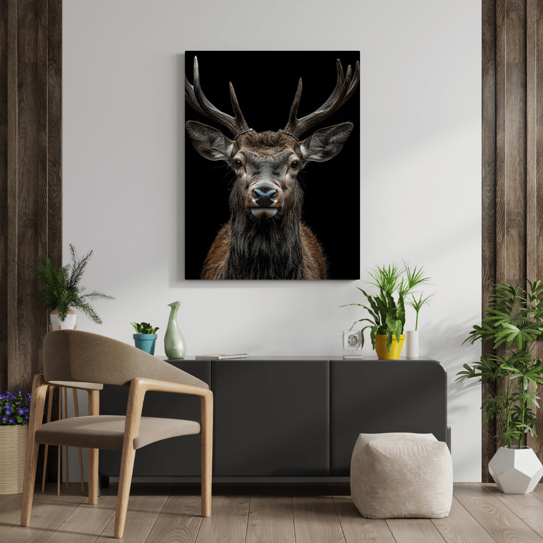 Regal Stag - Wildlife Wall Art - Aestheticanvas